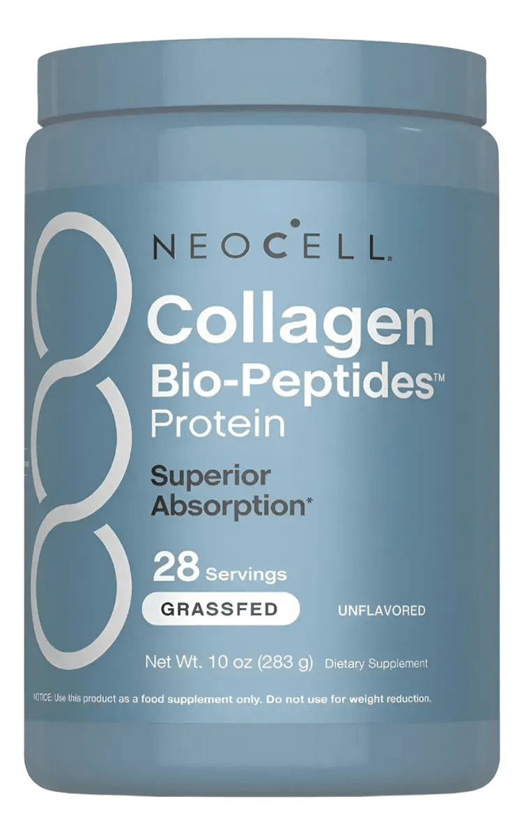 Pote de Colágeno Hidrolizado NeoCell Bio-Peptides, polvo sin sabor 283 g